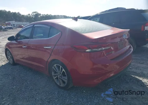2017 Hyundai Elantra Limited из США, поврежденный, VIN 5NPD84LF6HH037120